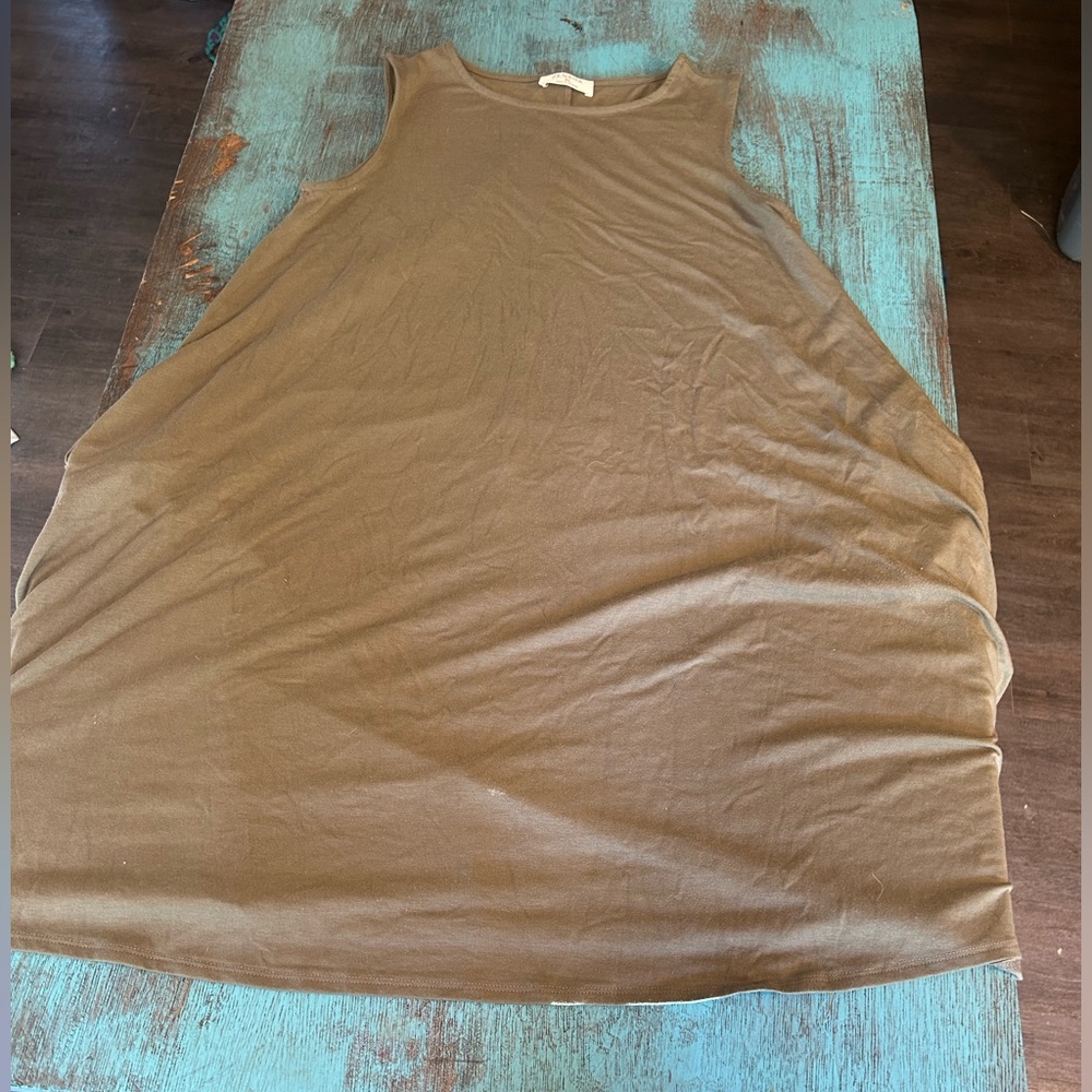 Green Zenana dress.